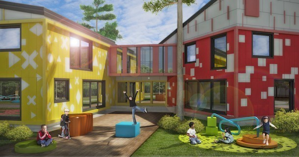 «Кубики»: новый архитектурный облик детских садов в конкурсе от ТЕРРИТОРИИ ДИЗАЙНА