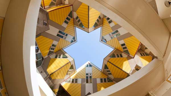 Архитектурный тур в Голландию. Кубические дома. 